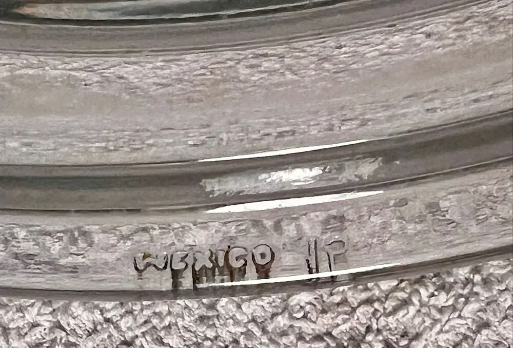 Vintage Pyrex Round Clear Glass Replacement Lid; Marked Mexico15 Large No Cracks